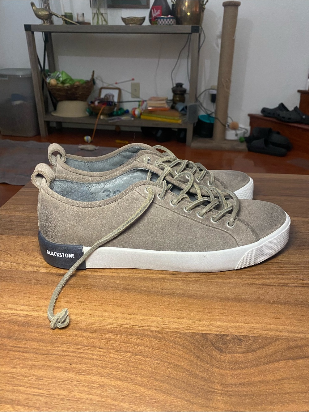 New Blackstone GL60 Grey Leather Sneaker EU 39